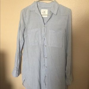 H&M boyfriend fit button up